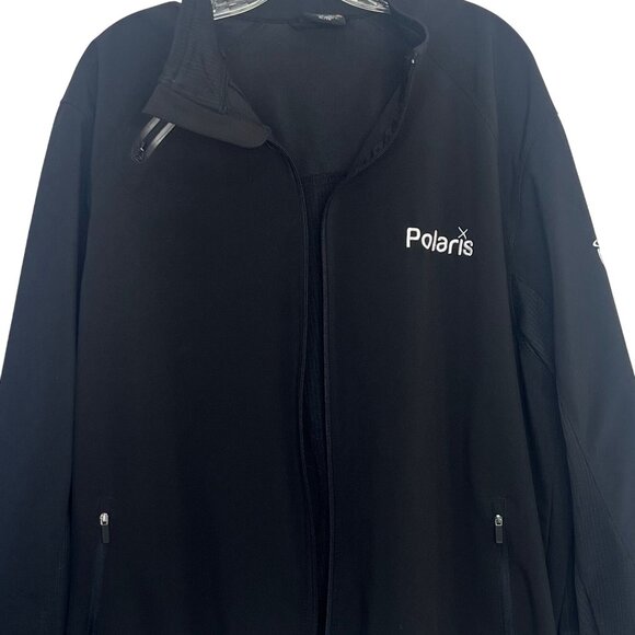 North End Sport Coat Polaris Whirlpool Logos Black Jacket Size XL - Picture 4 of 8